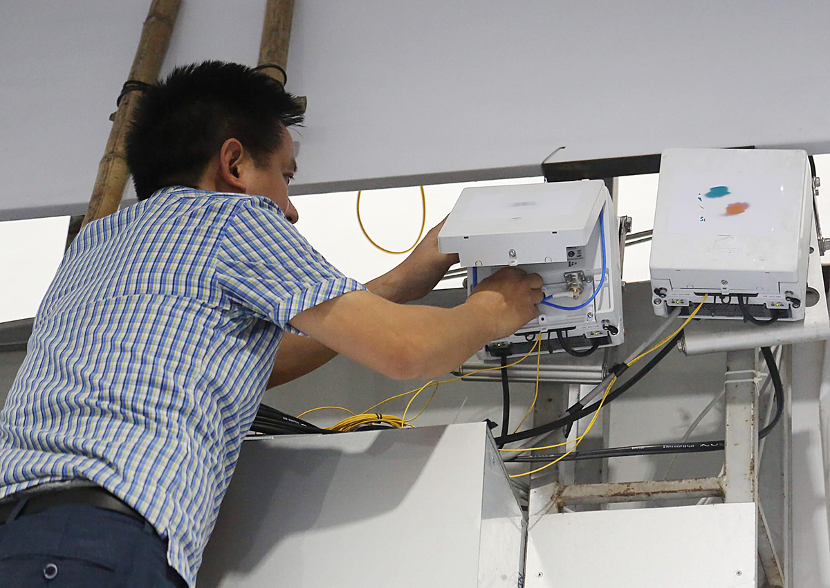 Trung tâm báo chí quốc tế gấp rút hoàn thiện trước Hội nghị Mỹ - Triều