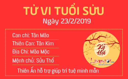 Tử vi thứ 7 ngày 23/2/2019 của 12 con giáp: Dần thăng quan tiến chức, Thân bị Kiếp Tài làm mất bình tĩnh