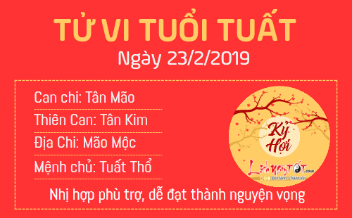 Tử vi thứ 7 ngày 23/2/2019 của 12 con giáp: Dần thăng quan tiến chức, Thân bị Kiếp Tài làm mất bình tĩnh