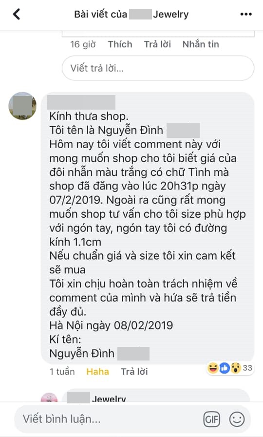 Nhắn tin xin giá cho cửa hàng, chàng trai khiến cư dân mạng cười té ghế vì quá đáng yêu