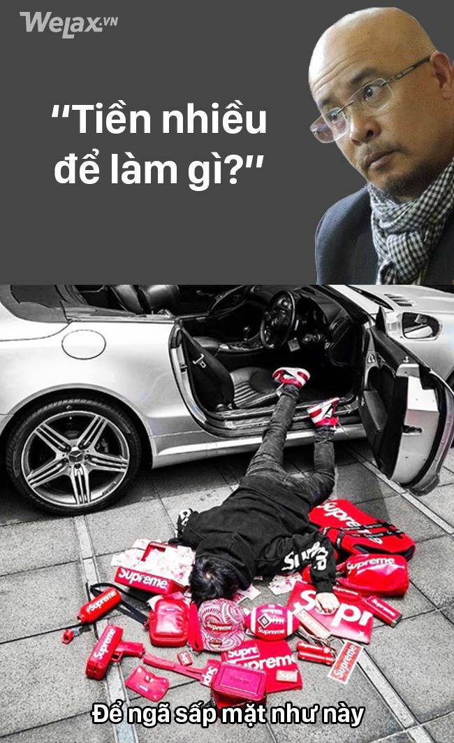 Cộng đồng mạng sôi sục vì câu hỏi tiền nhiều để làm gì của Đặng Lê Nguyên Vũ