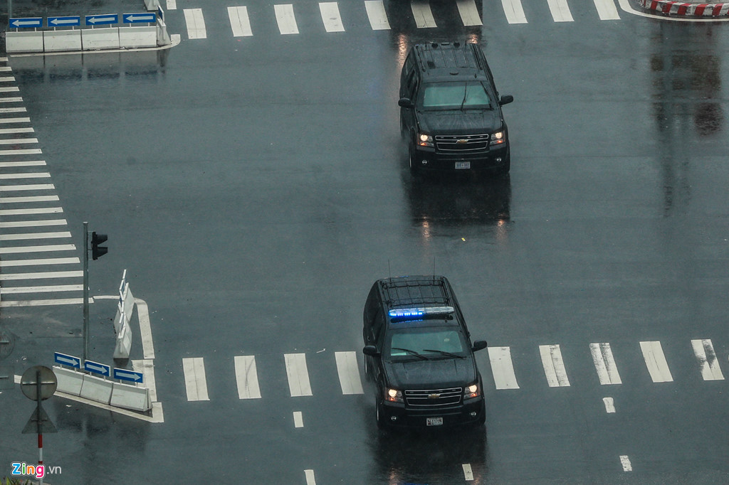 Những phương tiện từng phục vụ ông Trump tại Việt Nam