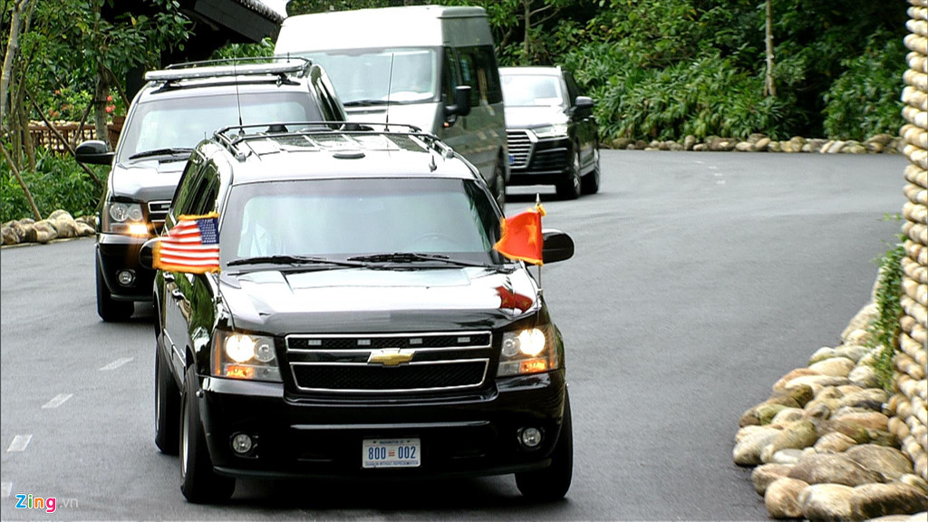 Những phương tiện từng phục vụ ông Trump tại Việt Nam
