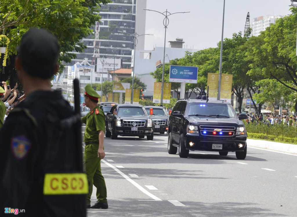 Những phương tiện từng phục vụ ông Trump tại Việt Nam