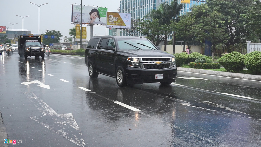 Những phương tiện từng phục vụ ông Trump tại Việt Nam