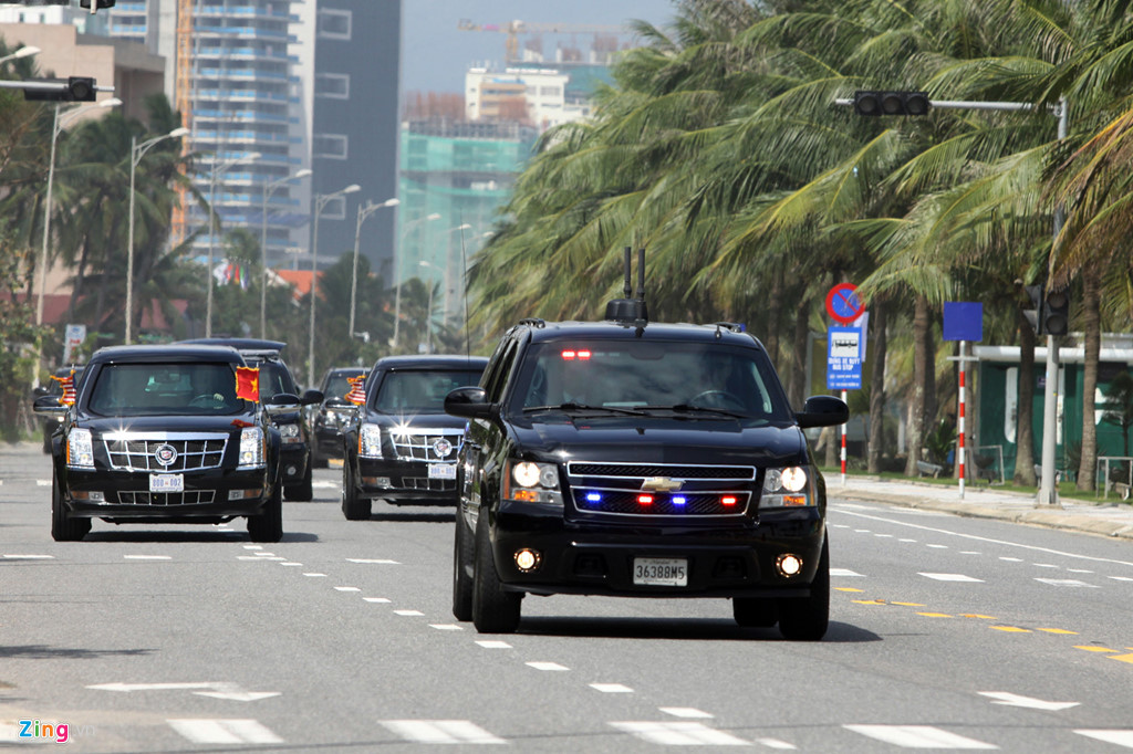 Những phương tiện từng phục vụ ông Trump tại Việt Nam