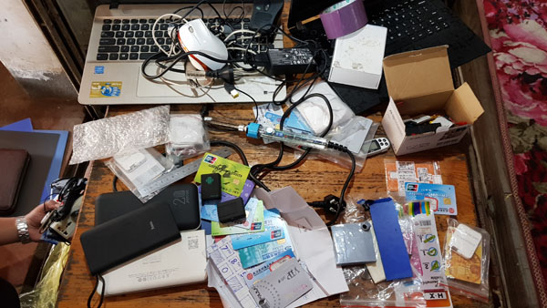 Bắt giữ 2 đối tượng TQ sử dụng công nghệ cao chiếm đoạt tài sản