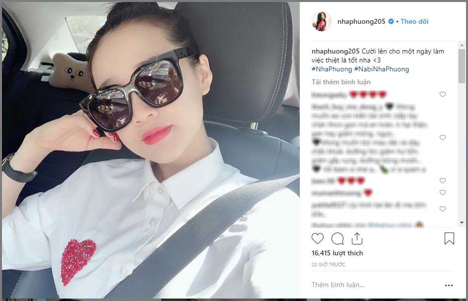 Đăng ảnh xinh tươi bắt đầu một ngày làm việc mới, Nhã Phương bị dân mạng nhắc nhở mới sinh xong đã đi làm