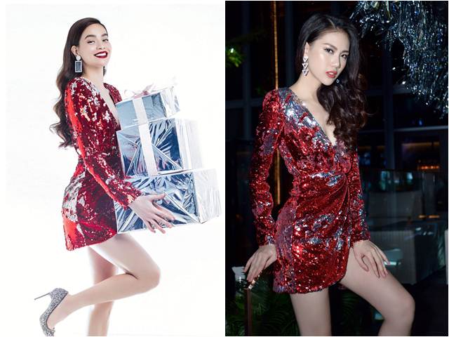 Đụng hàng chiếc váy sao trời, Hà Hồ không có đối thủ