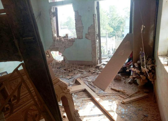 Vụ đặt 10 thỏi mìn nổ tung nhà anh ruột: Khởi tố thêm tội Giết người