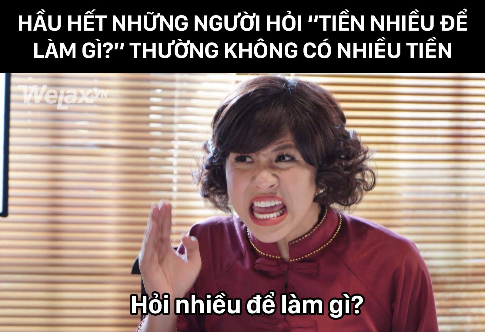 Cả facebook đang thi nhau hỏi nhưng có ai giải mã được tiền nhiều để làm gì không?