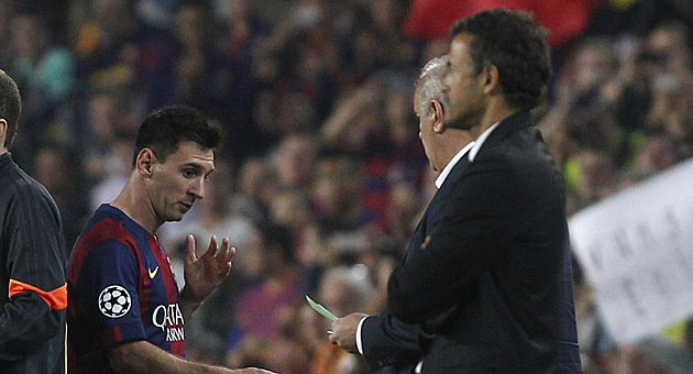 Trước Kepa, Messi cũng từng chống lệnh HLV