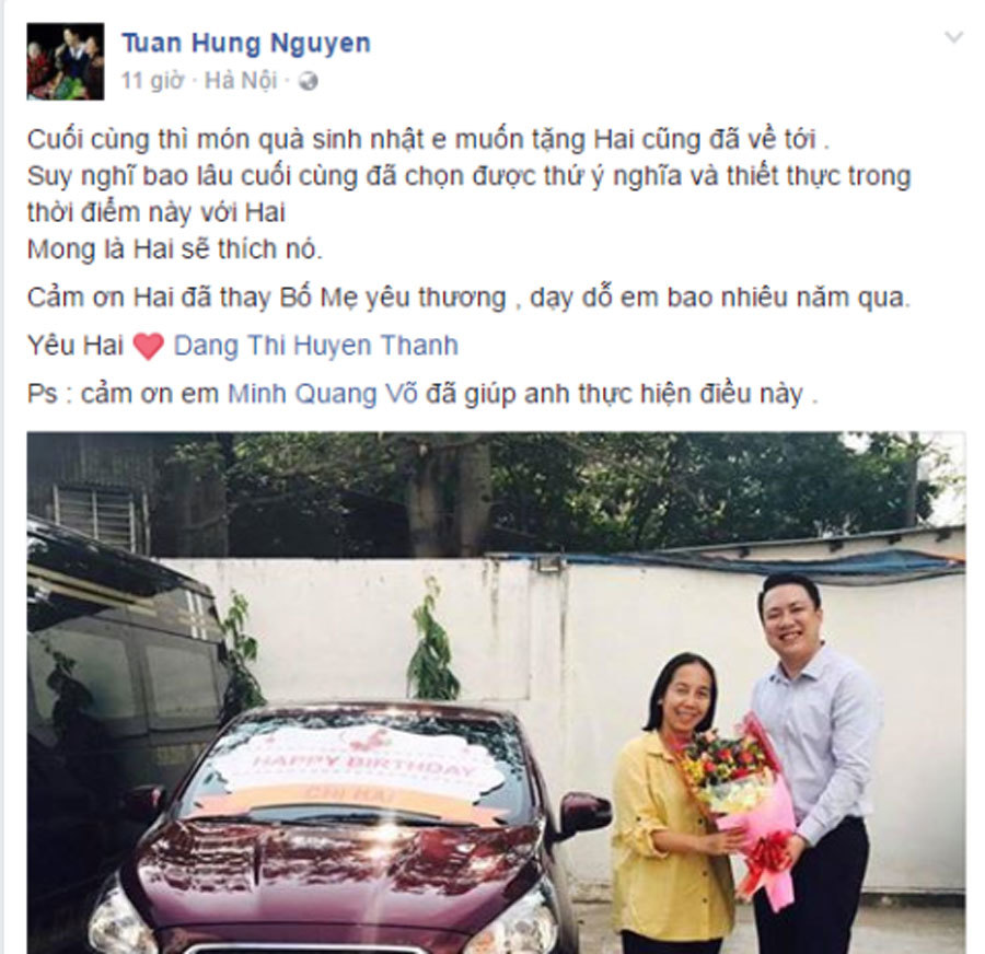 9X người ta yêu nhau, tặng người ấy 1 siêu xe 9 tỷ mừng sinh nhật