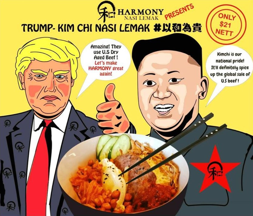 Các chiêu ăn theo Hội nghị Trump - Kim tại Singapore
