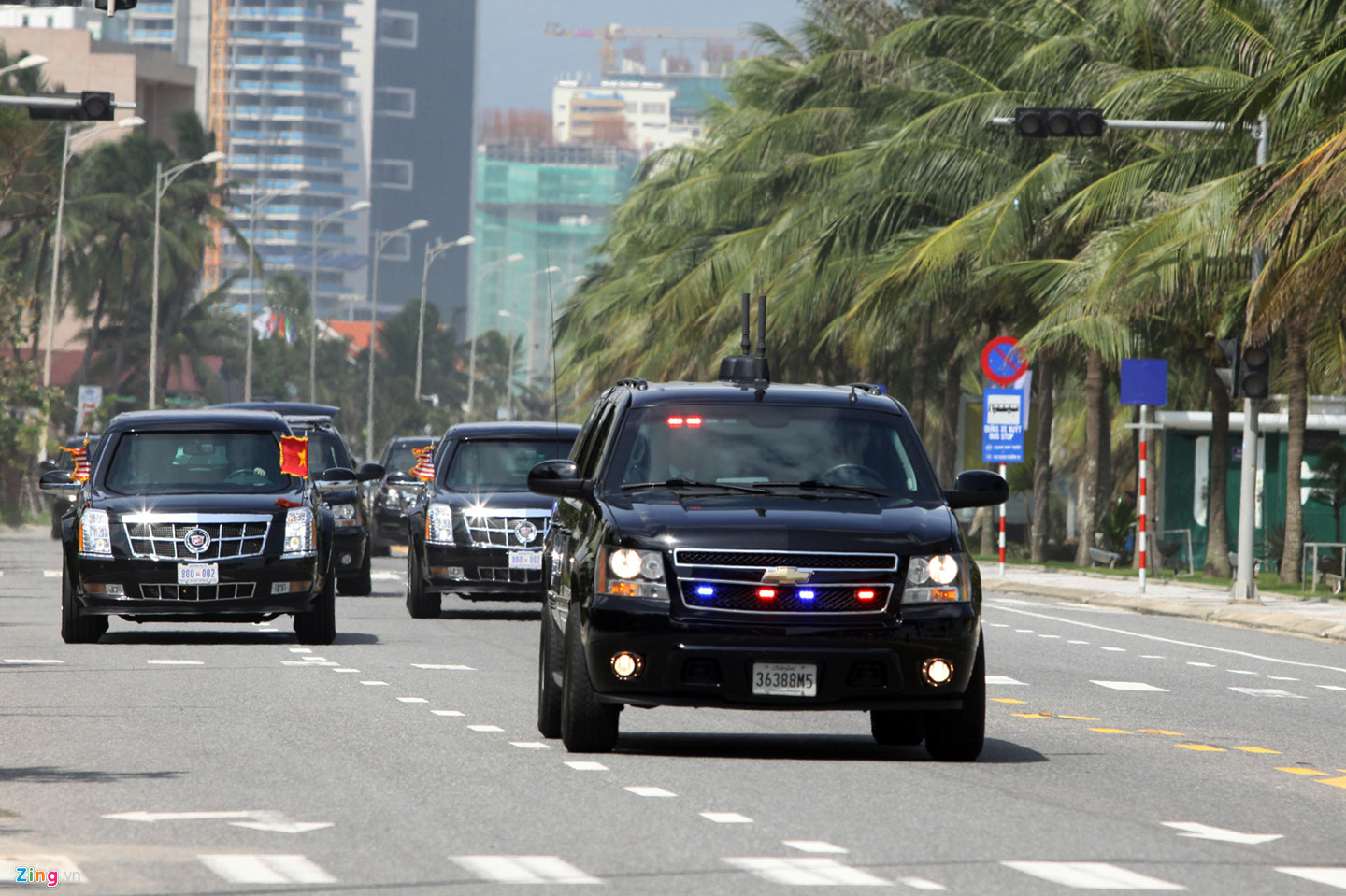 Những phương tiện từng phục vụ ông Trump tại Việt Nam