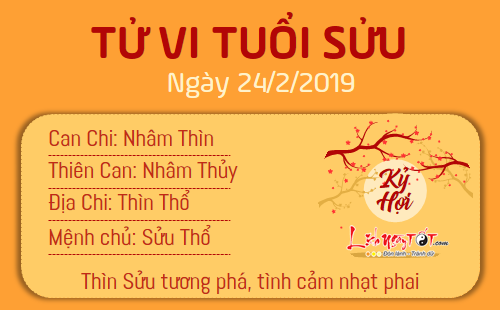 Tử vi Chủ nhật ngày 24/2/2019 của 12 con giáp: Dậu được quý nhân phù trợ, Mão bị phản bội