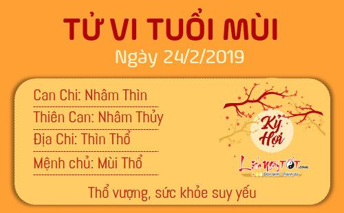 Tử vi Chủ nhật ngày 24/2/2019 của 12 con giáp: Dậu được quý nhân phù trợ, Mão bị phản bội