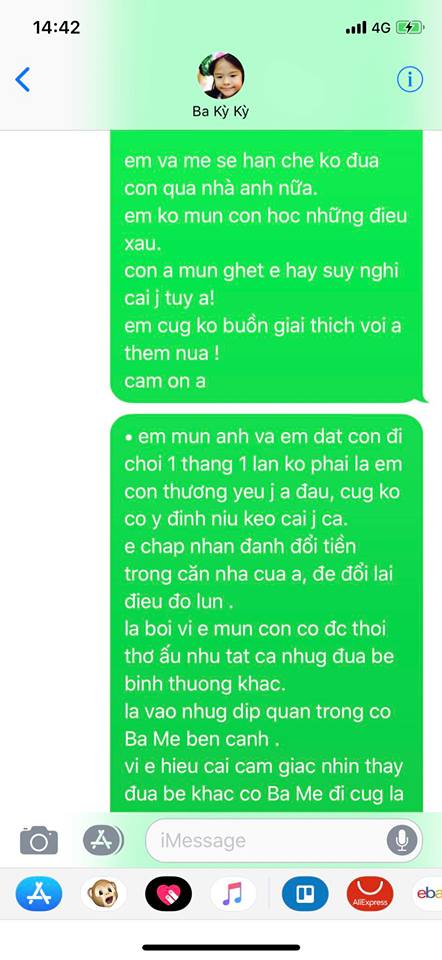 Tố ngược Lâm Vinh Hải và tình mới đã dạy hư con, Lý Phương Châu: sẵn sàng ra toà đối chất thẳng mặt với anh chứ đừng tiếp tục chơi trò PR rẻ tiền nữa!!!