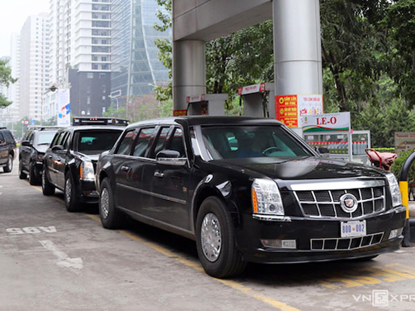 Xăng dầu cho đoàn xe của Tổng thống Mỹ được cung cấp thế nào ở Việt Nam?