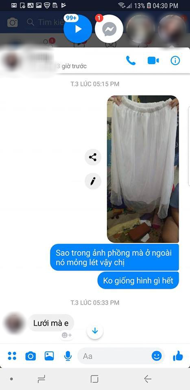 Mua váy bồng bềnh 3 lớp voan giá 130k, cô gái uất ức nhận sản phẩm chẳng khác gì miếng giẻ lau nhà