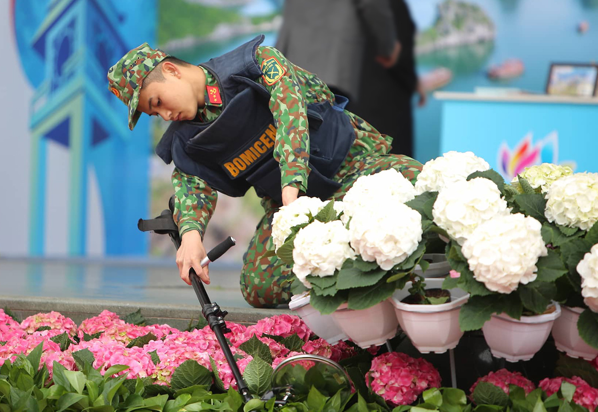 Công an, quân đội bảo vệ an ninh cho hội nghị thượng đỉnh