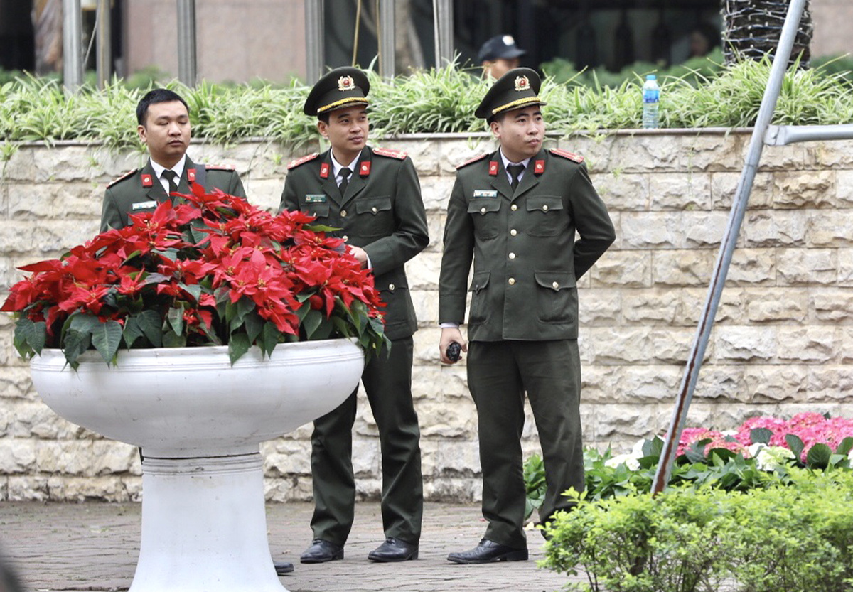 Công an, quân đội bảo vệ an ninh cho hội nghị thượng đỉnh