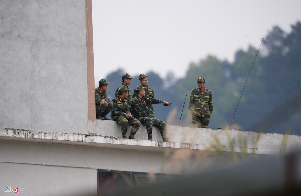Phong tỏa các cao điểm gần ga Đồng Đăng trước giờ đón ông Kim Jong Un