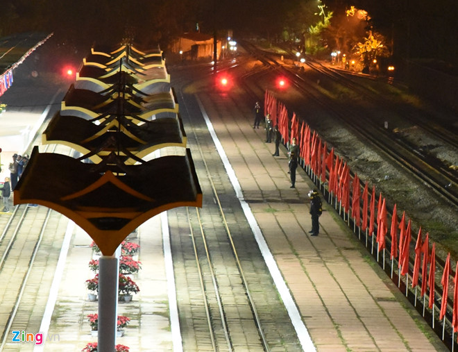 Ga Đồng Đăng trước giờ G đón ông Kim Jong Un