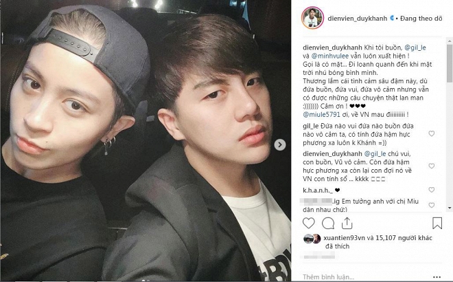 Duy Khánh nhắn nhủ điều này đến Miu Lê giữa nghi án rạn nứt tình cảm
