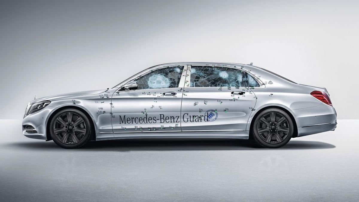 Mercedes S600 Guard - lá chắn thép của các chính khách