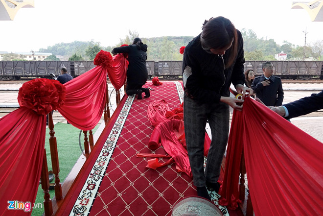 Ga Đồng Đăng trước giờ G đón ông Kim Jong Un