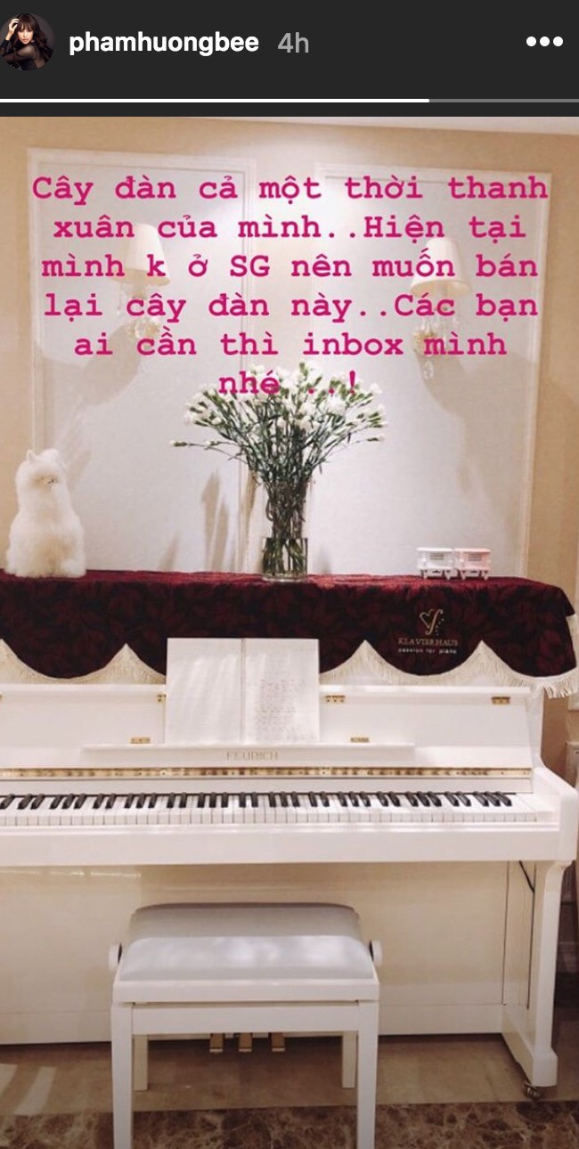 Phạm Hương lại gây hoang mang khi rao bán vật gắn bó với thanh xuân, fan lo lắng cô sẽ không về Việt Nam nữa