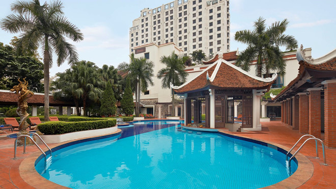 Ngất ngây phòng nghỉ sang trọng của các Tổng thống Mỹ từng đến Hà Nội