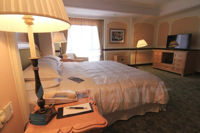 Ngất ngây phòng nghỉ sang trọng của các Tổng thống Mỹ từng đến Hà Nội