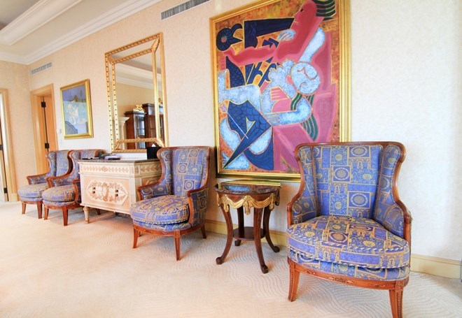 Ngất ngây phòng nghỉ sang trọng của các Tổng thống Mỹ từng đến Hà Nội