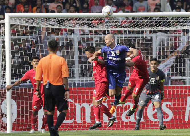 Becamex Bình Dương chia điểm đáng tiếc trên sân của Persija Jakarta