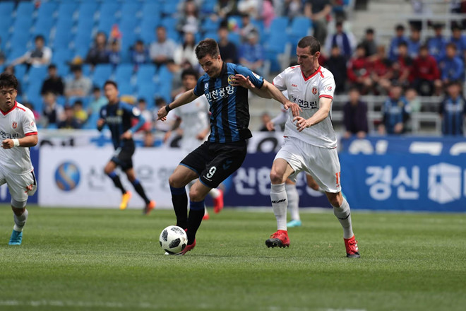 Công Phượng ngồi dự bị, Incheon United bị cầm hòa ngay trên sân nhà