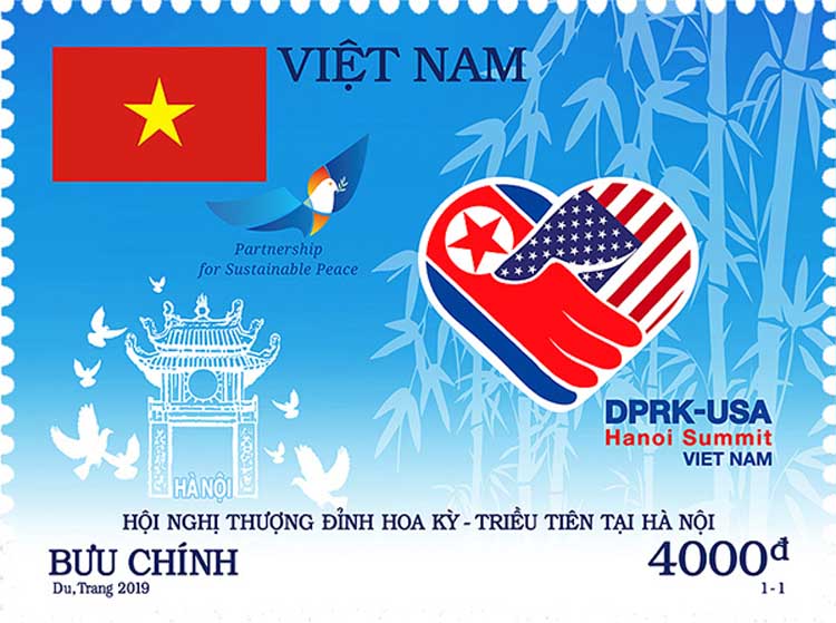 Việt Nam phát hành bộ tem chào mừng thượng đỉnh Mỹ - Triều