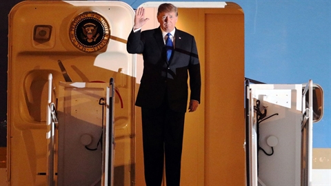 Một ngày bận rộn của Tổng thống Trump tại Việt Nam