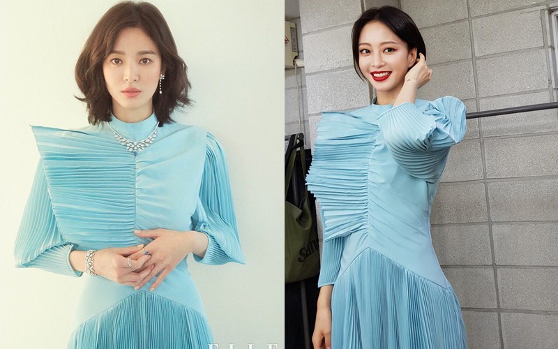 Chính nhờ kiểu makeup sương sương, Song Hye Kyo mới áp đảo Han Ye Seul khi đụng hàng