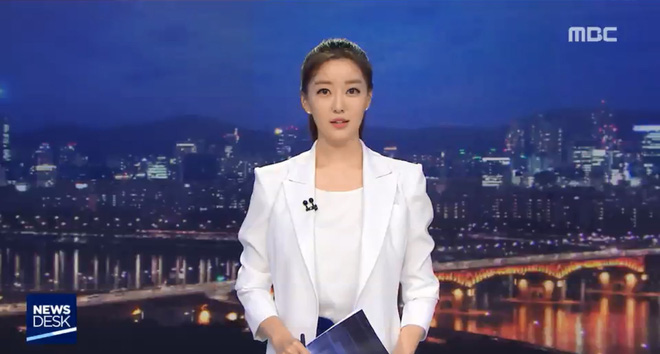 Nữ MC Hàn xinh đẹp tác nghiệp trên nóc khách sạn Daewoo gây sốt Việt Nam nổi tiếng ra sao?