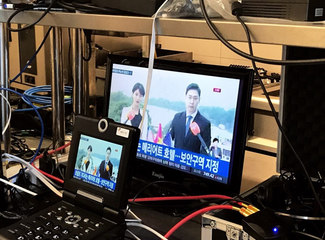 Đài quốc tế phải trả bao nhiêu để có trường quay trên cao ở Hà Nội?