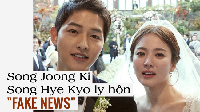Đại diện Song Joong Ki - Song Hye Kyo trả lời độc quyền báo Trung trước tin ly hôn vì ngoại tình: Tin đồn rất hoang đường