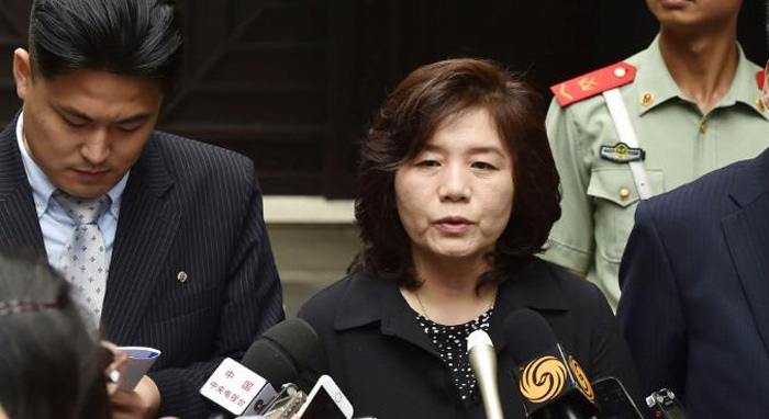 Nữ thứ trưởng cực thông minh tháp tùng ông Kim Jong Un ở Hà Nội