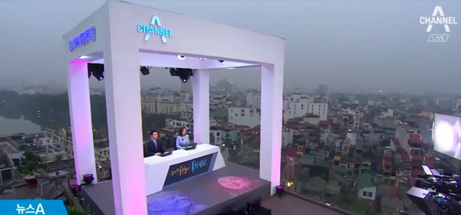 Vì sao các hãng thông tấn quốc tế đều chọn những nóc nhà của Hà Nội để đưa tin về Hội nghị thượng đỉnh Mỹ - Triều?