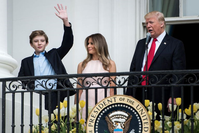 7 điều thú vị về Barron Trump - cậu út quý tử nhà tổng thống Mỹ