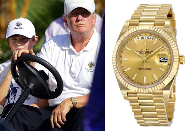 Chiêm ngưỡng bộ sưu tập đồng hồ của Tổng thống Donald Trump