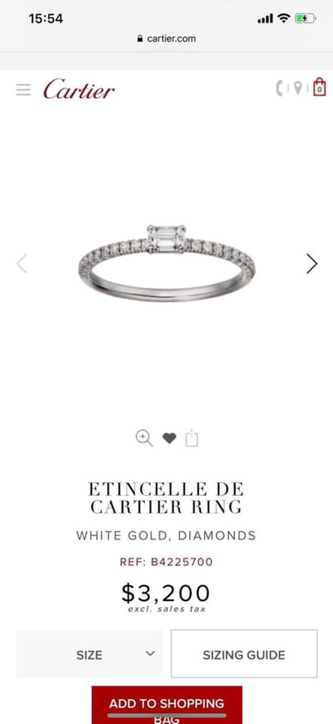 Xôn xao câu chuyện cô gái được tặng nhẫn Cartier $3200 nhưng từ chối vì tưởng kim cương fake giá 500 ngàn đồng