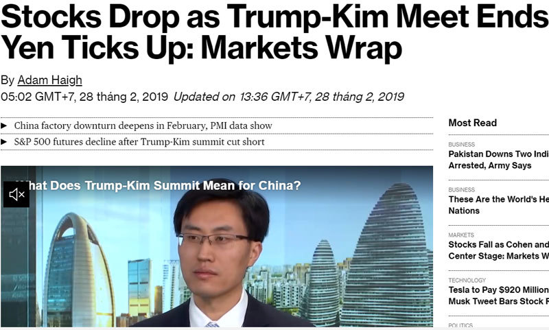 Thượng đỉnh Mỹ - Triều không có thỏa thuận: Làn sóng đỏ chấn động khắp châu lục