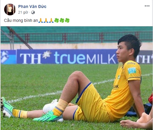 Phan Văn Đức dính chấn thương, SLNA mất trụ cột ở trận gặp Than Quảng Ninh